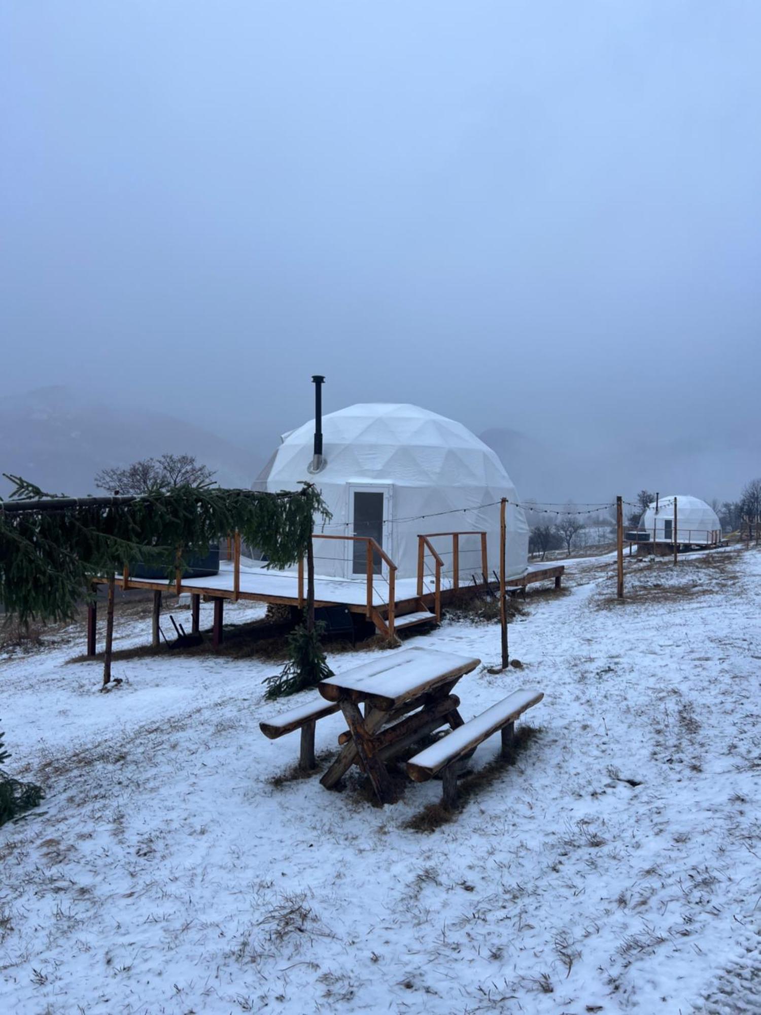 Starry Dome - Manta'S Retreat Glamping Cornereva Hotel Exterior photo